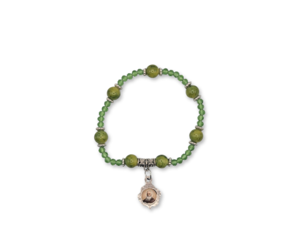PULSERA BOLAS VERDE